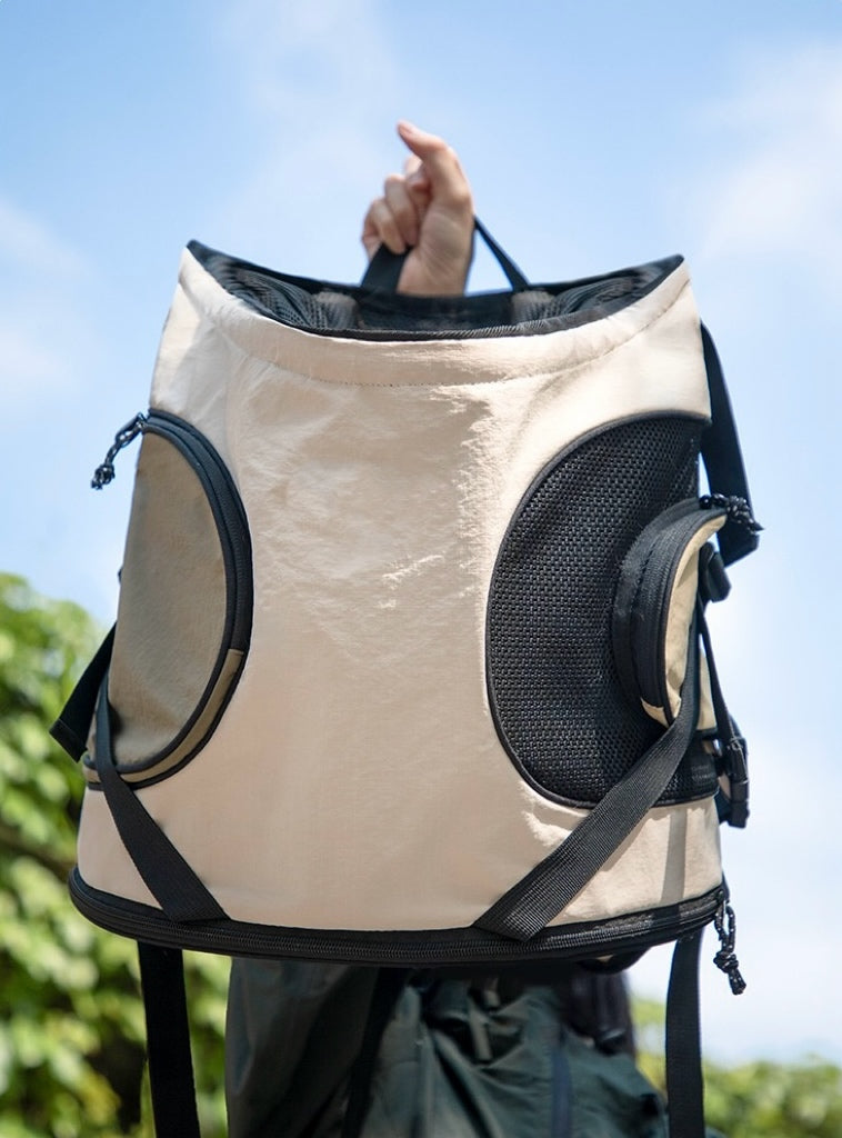 Dog Carrier Backpack Pawaboo Pet Carrier Backpack, Adjustable Pet