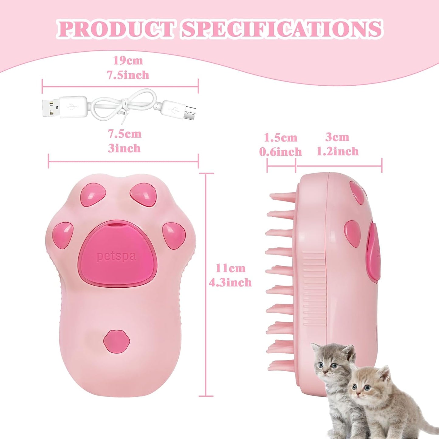 Cat Steam Brush