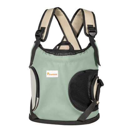 Pawmee Front-Facing Tote Pet Backpack Carrier